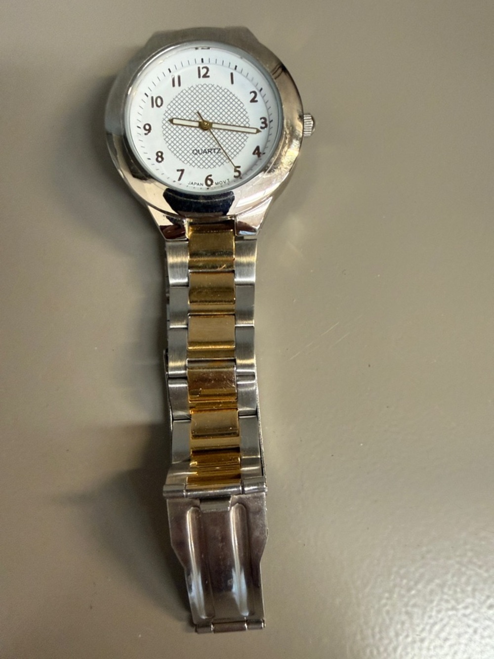 Avon Men’s Two-Tone Silver and Gold Stainless Steel Quartz Watch
